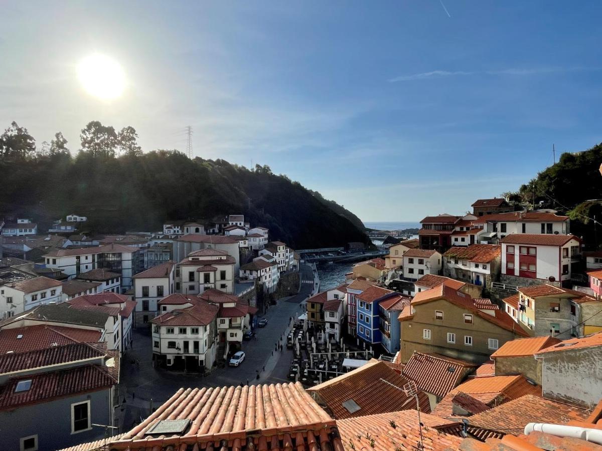 Casa De Pescadores Con Vistas Al Mar Cudillero Kültér fotó
