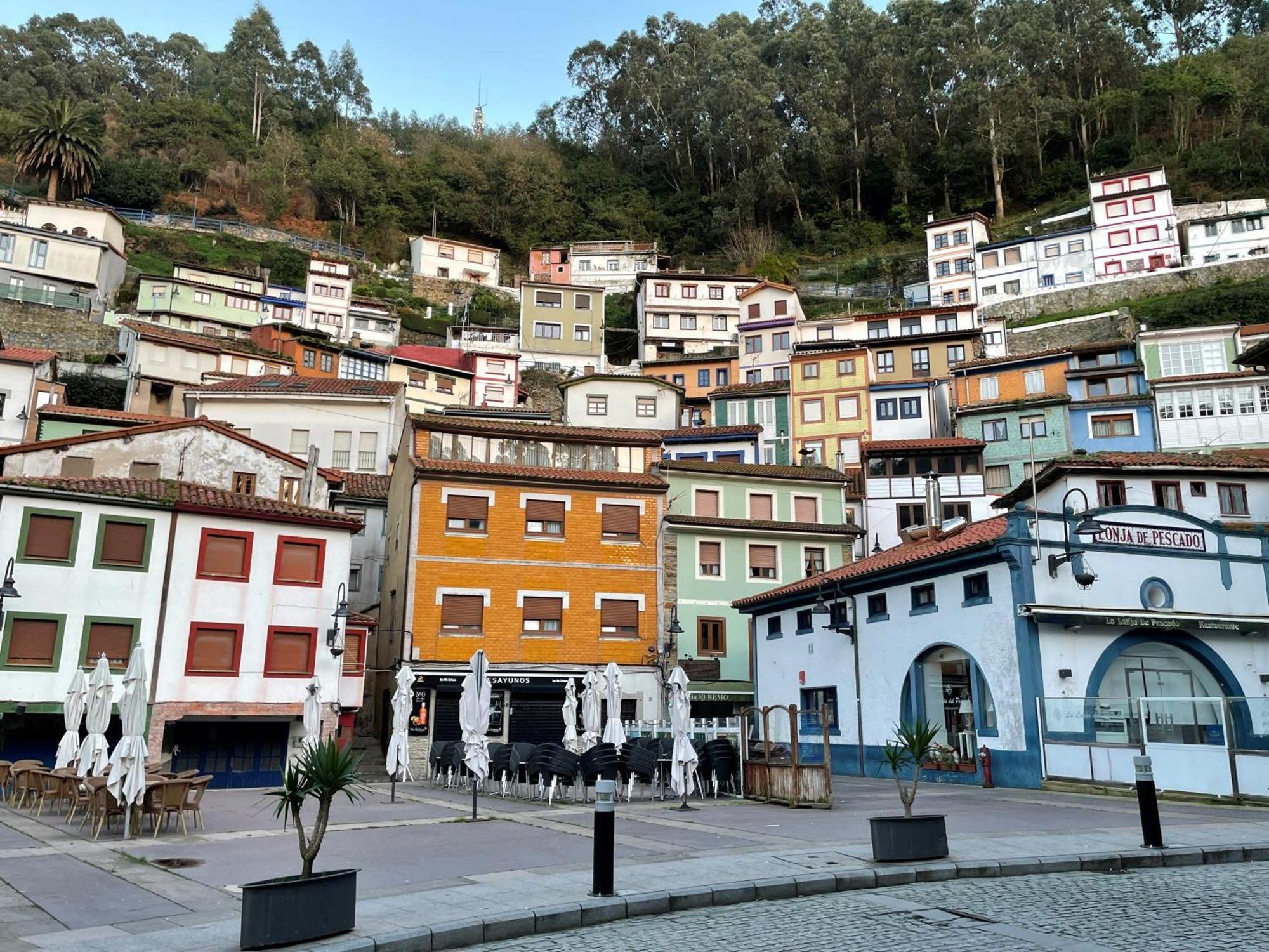 Casa De Pescadores Con Vistas Al Mar Cudillero Kültér fotó